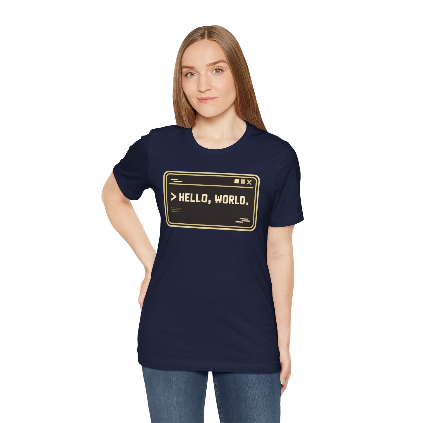 Hello World, Terminal | Unisex Developer T-Shirt
