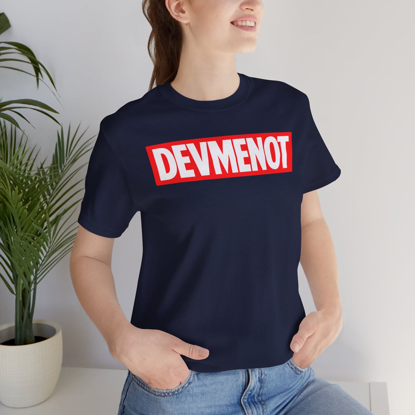 DevMeNot Logo | Unisex Developer T-Shirt