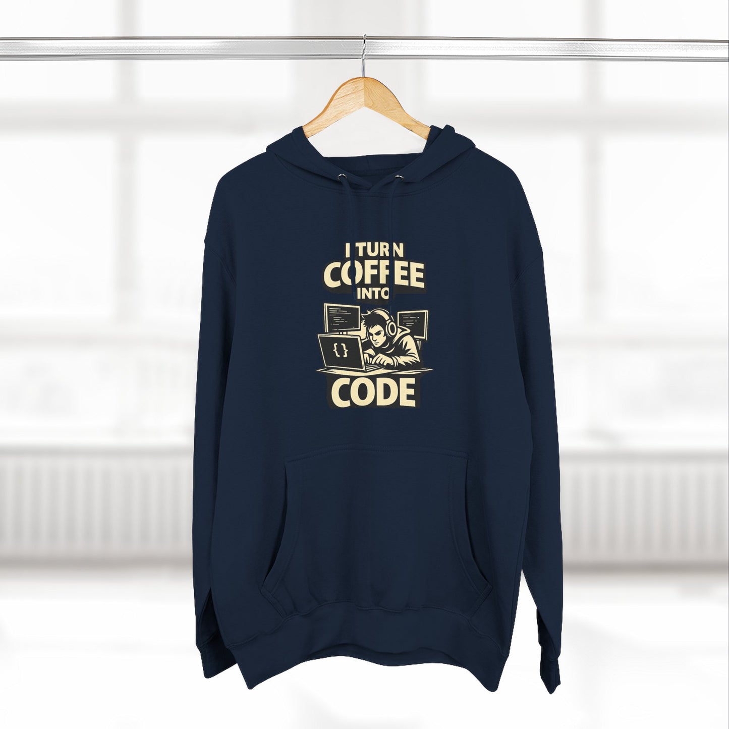 I Turn Coffee Into Code | Unisex Developer Hoodie