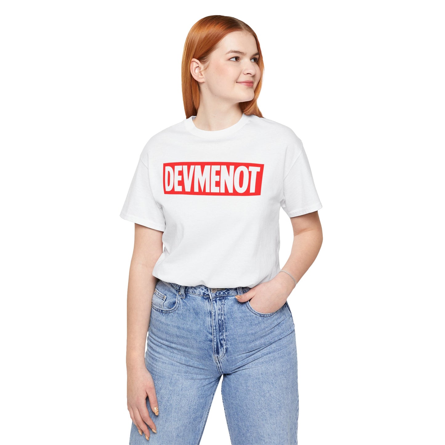 DevMeNot Logo | Unisex Developer T-Shirt