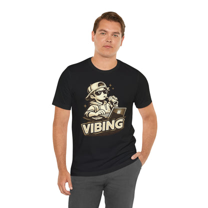 Vibing & Coding | Unisex Developer T-Shirt