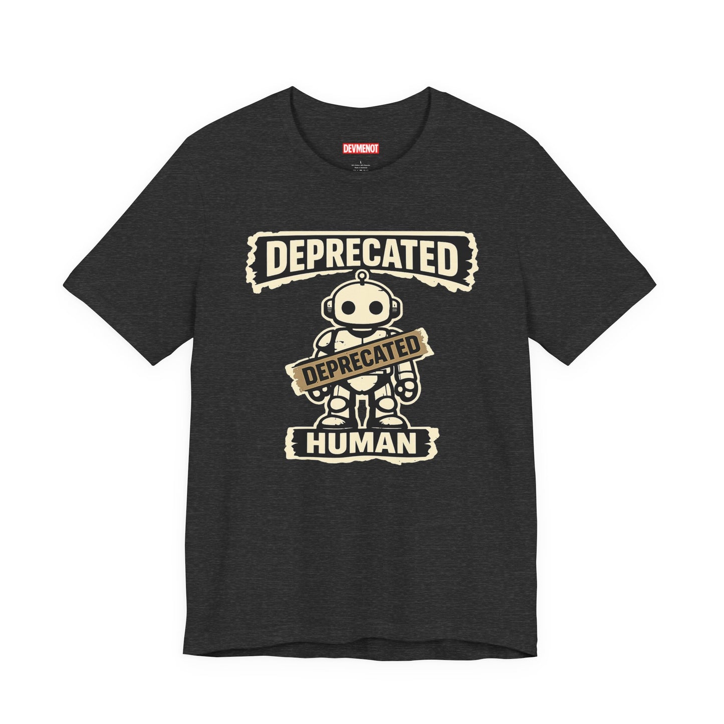 Deprecated Human, AI Era | Unisex Developer T-Shirt