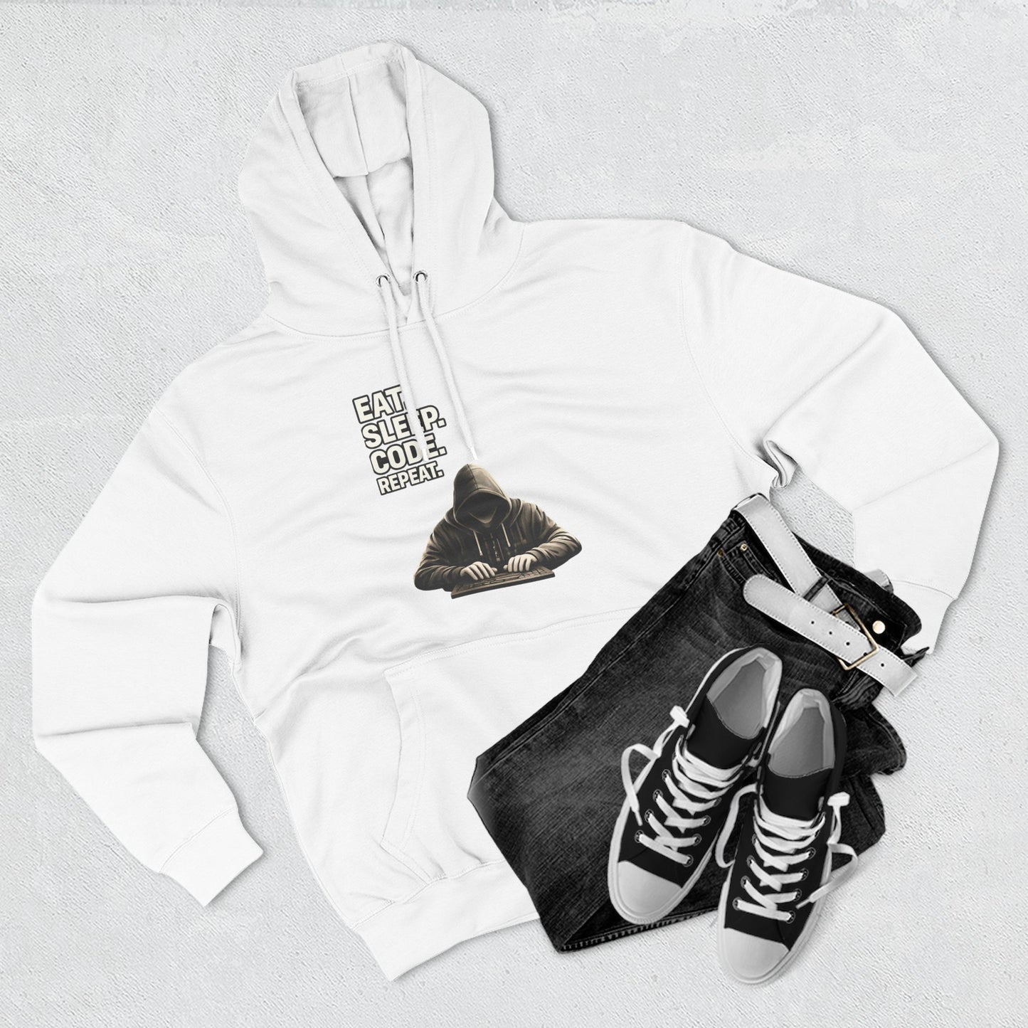 Eat Sleep Code Repeat | Unisex Developer Hoodie