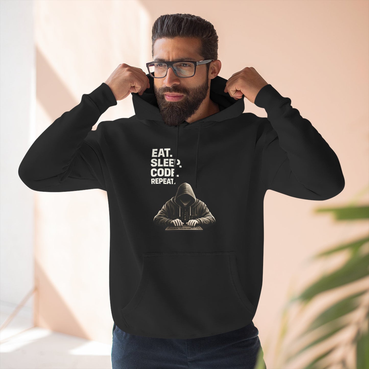 Eat Sleep Code Repeat | Unisex Developer Hoodie