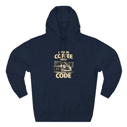 I Turn Coffee Into Code | Unisex Developer Hoodie