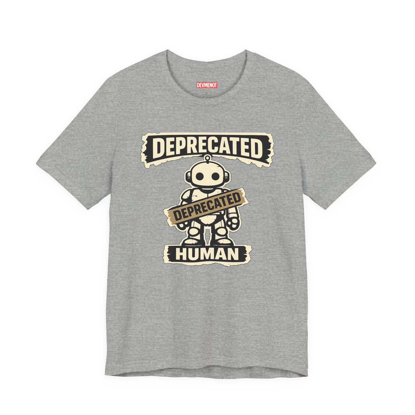 Deprecated Human, AI Era | Unisex Developer T-Shirt