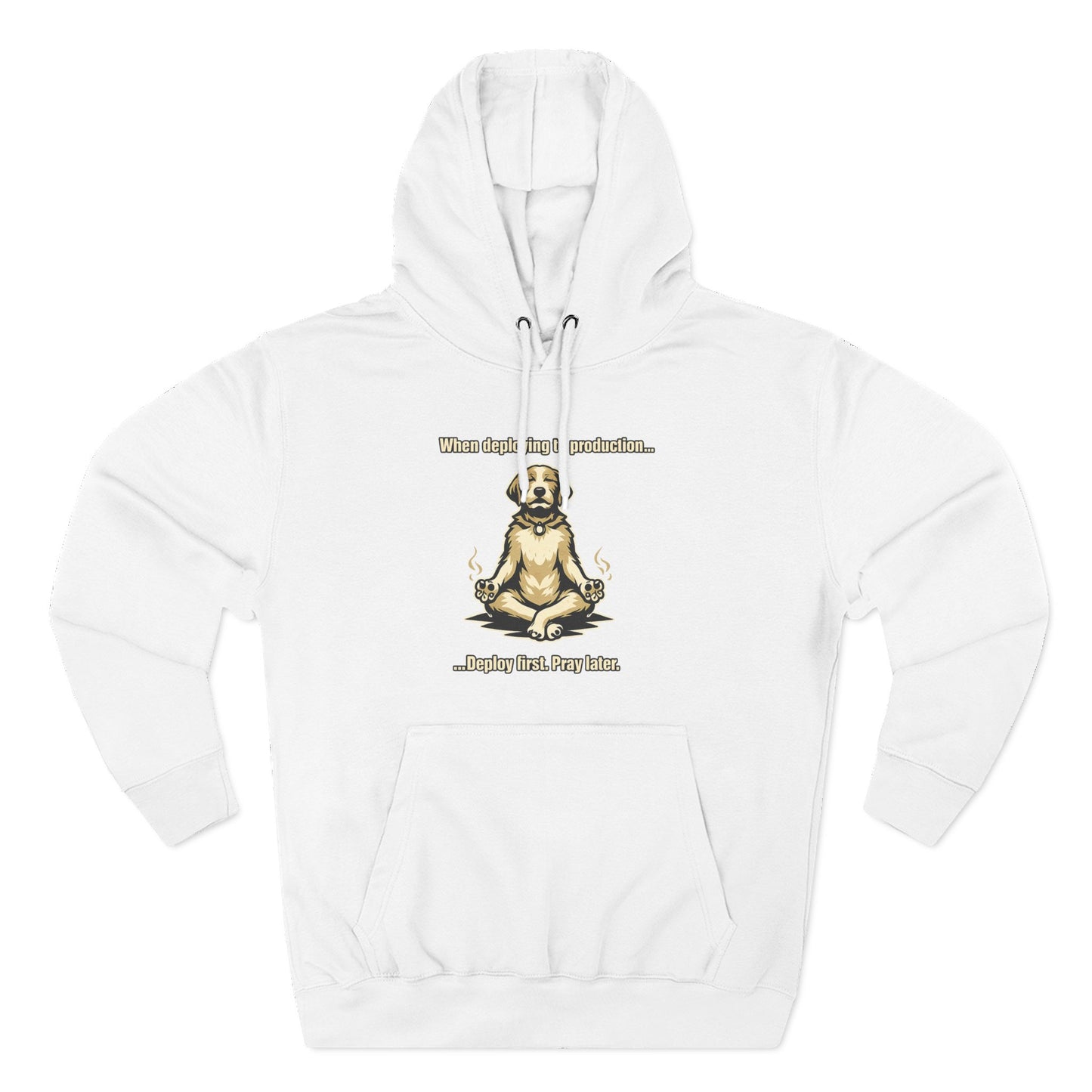 Deploy Fast, Pray Later | Unisex Developer Hoodie