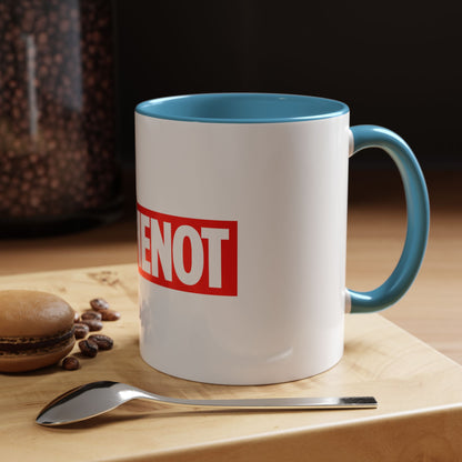DevMeNot Logo | Developer Coffee Mug