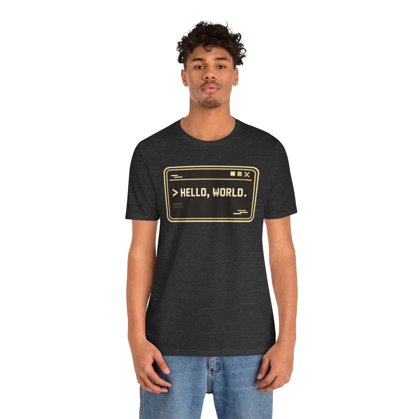 Hello World, Terminal | Unisex Developer T-Shirt