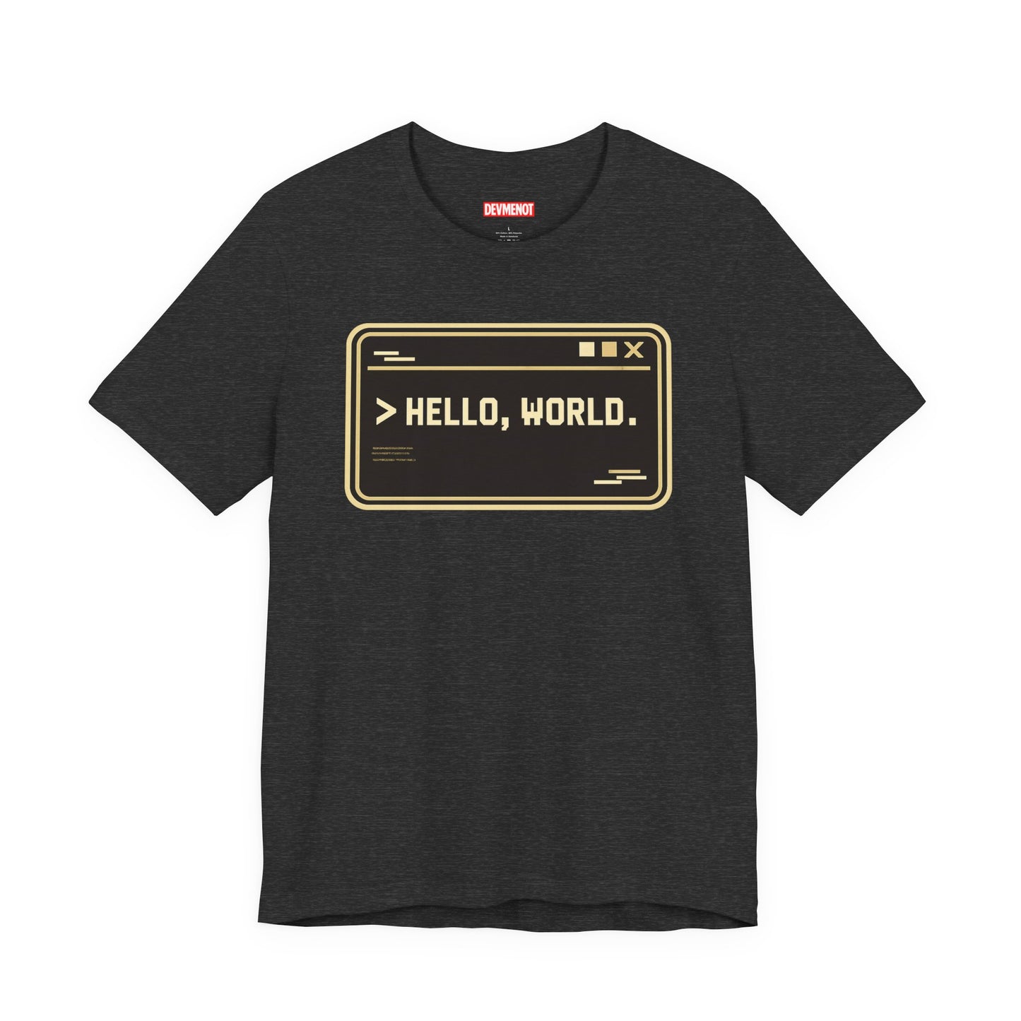 Hello World, Terminal | Unisex Developer T-Shirt
