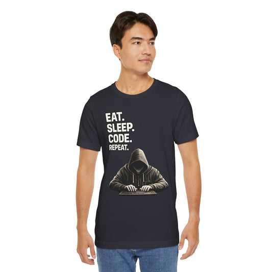 Eat Sleep Code Repeat | Unisex Developer T-Shirt