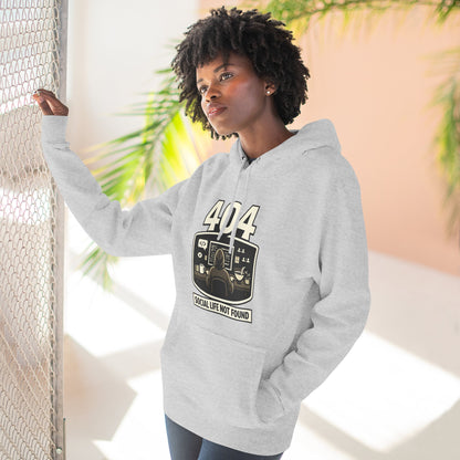 404 Social Life Not Found | Unisex Developer Hoodie