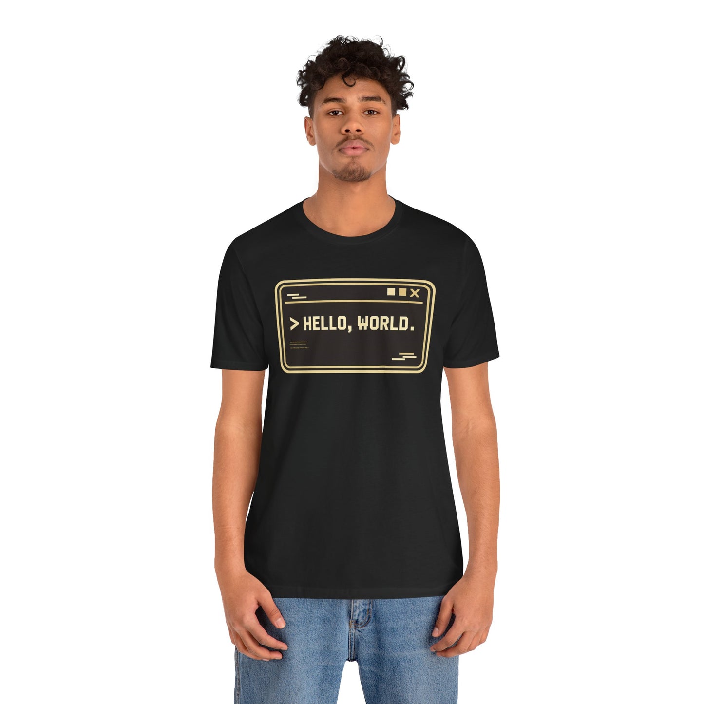 Hello World, Terminal | Unisex Developer T-Shirt