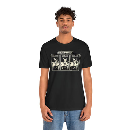 Programmer Timeline, Late Night Coding | Unisex Developer T-Shirt