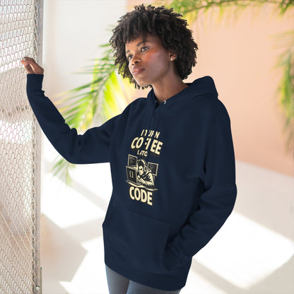 I Turn Coffee Into Code | Unisex Developer Hoodie