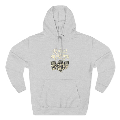 Rule 1 No Deploys on Friday | Unisex Developer Hoodie
