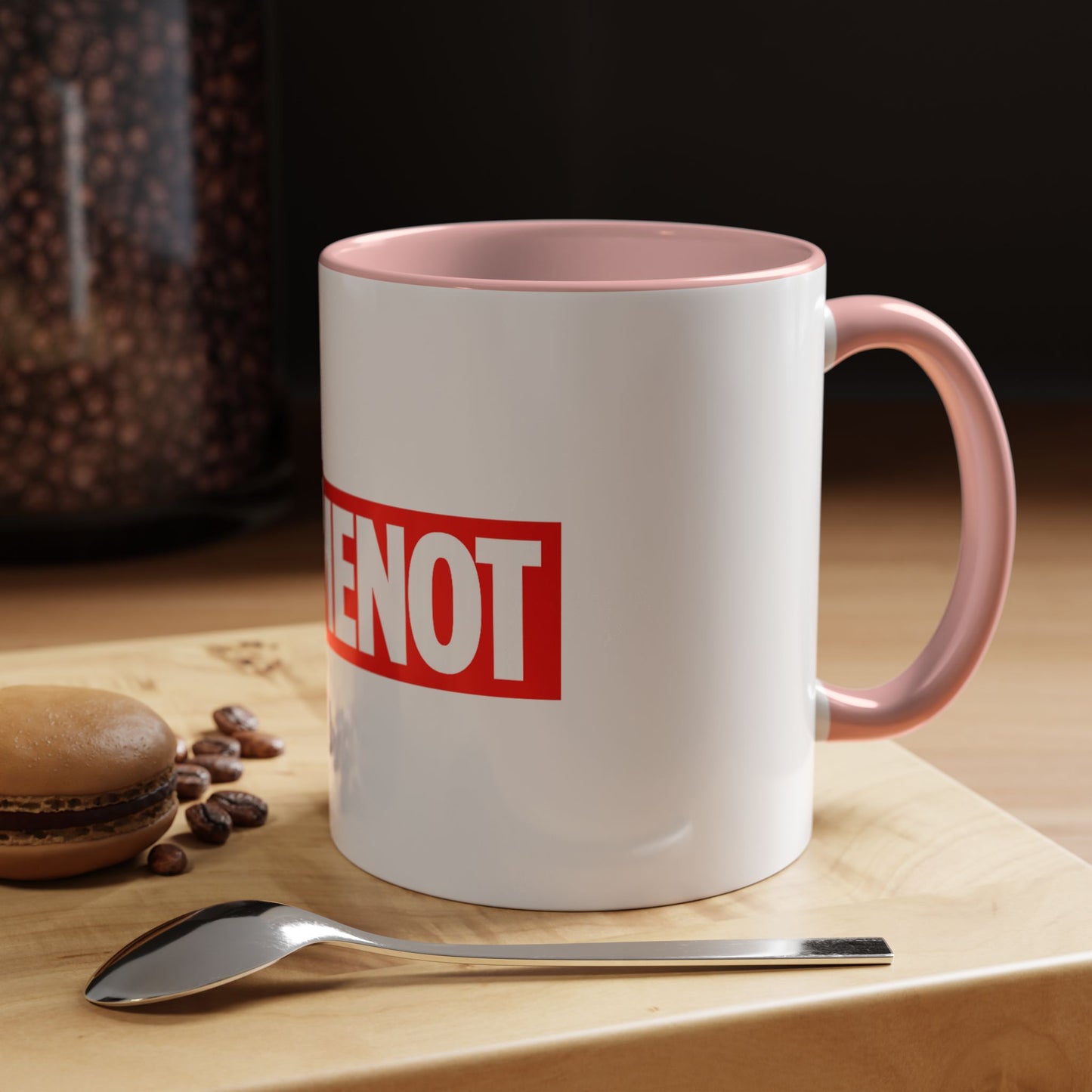 DevMeNot Logo | Developer Coffee Mug