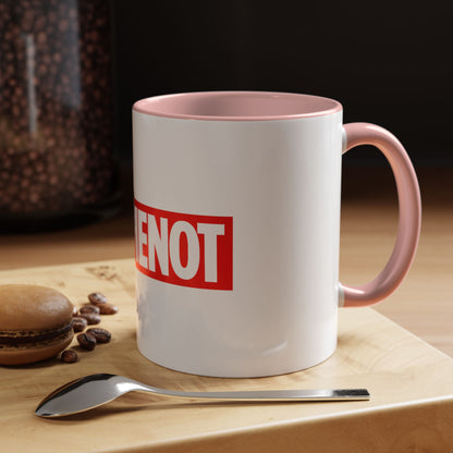 DevMeNot Logo | Developer Coffee Mug