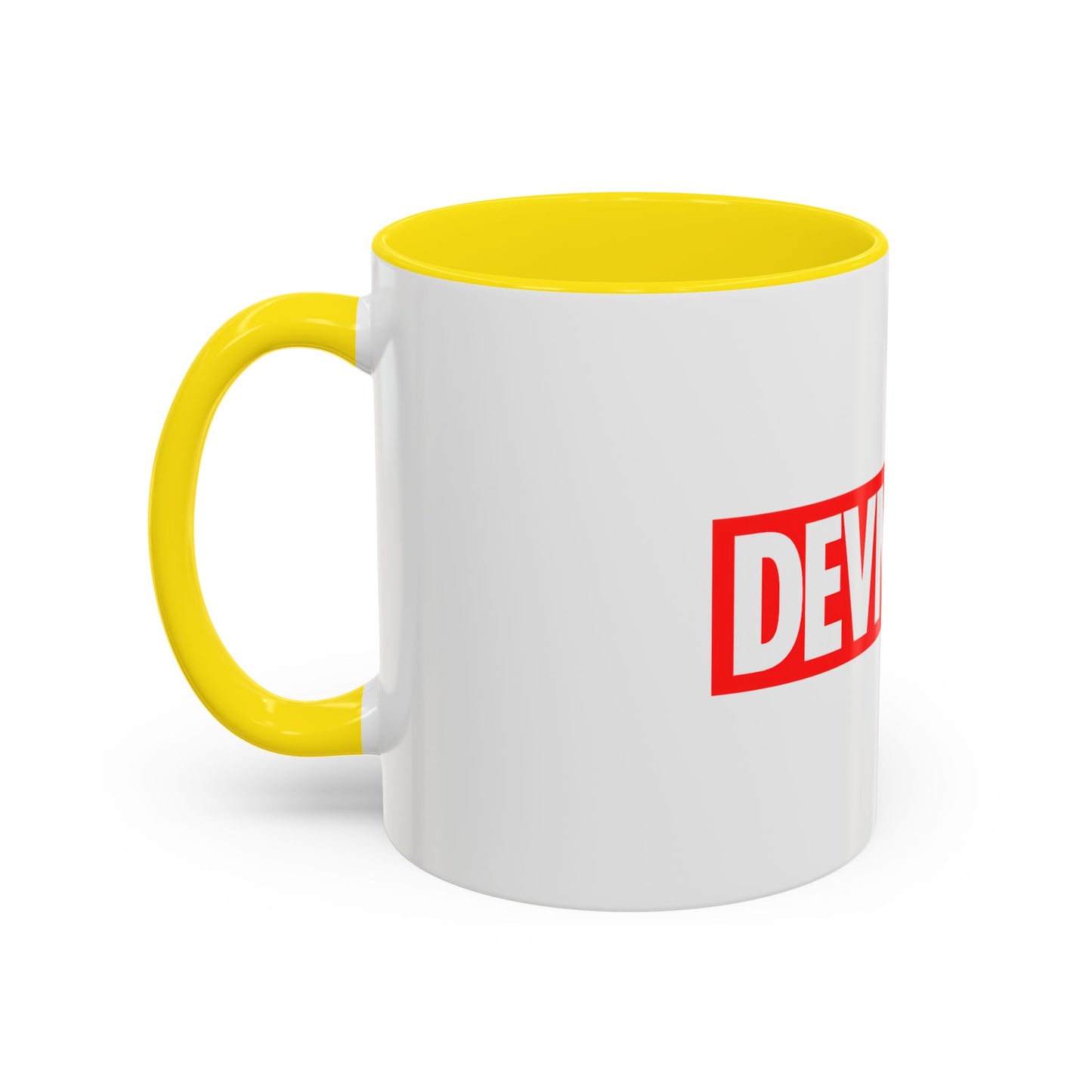 DevMeNot Logo | Developer Coffee Mug