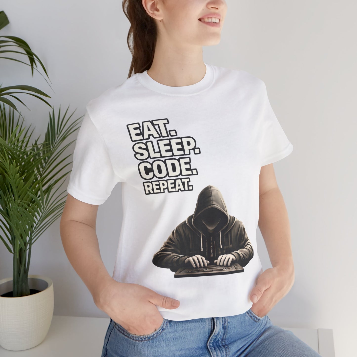 Eat Sleep Code Repeat | Unisex Developer T-Shirt