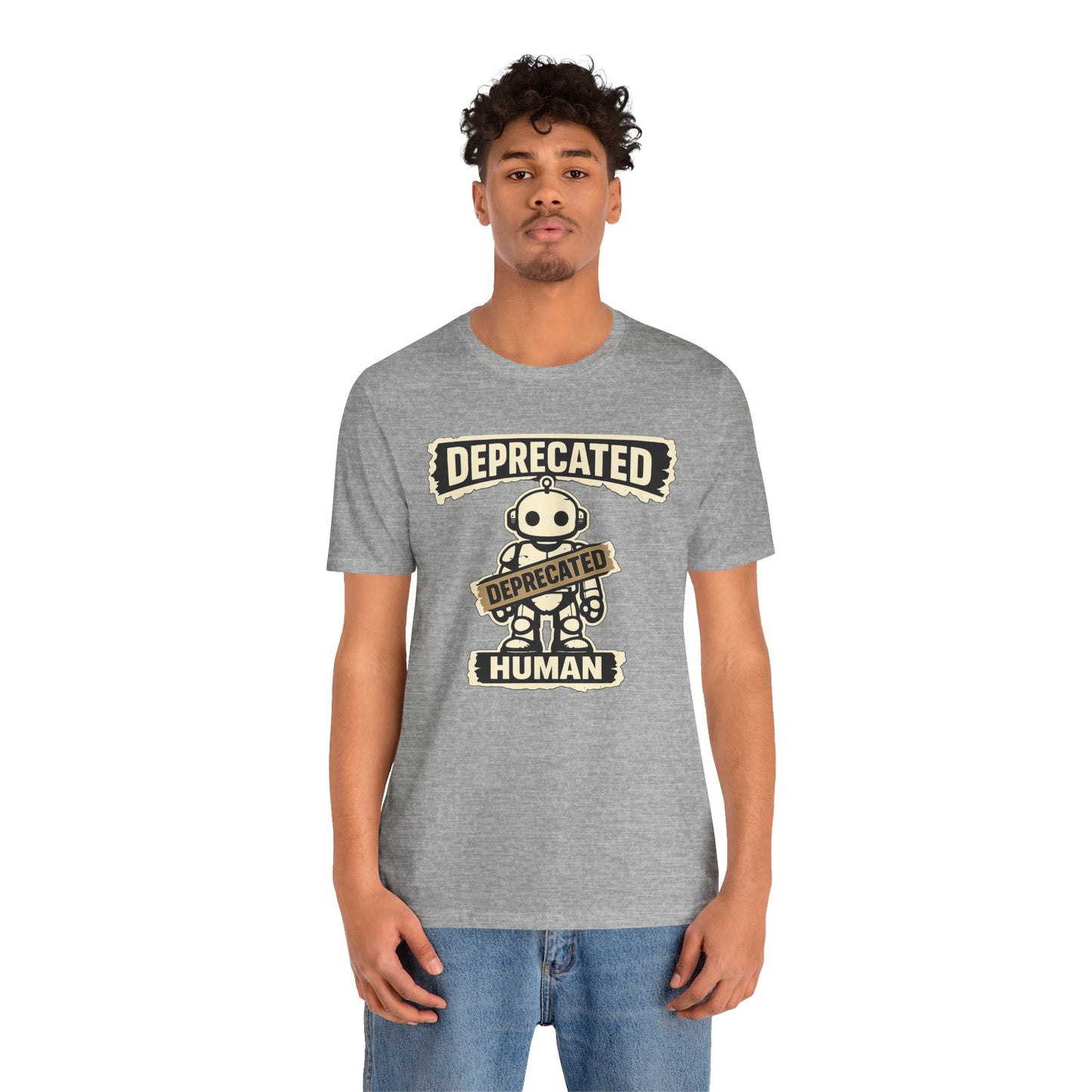 Deprecated Human, AI Era | Unisex Developer T-Shirt