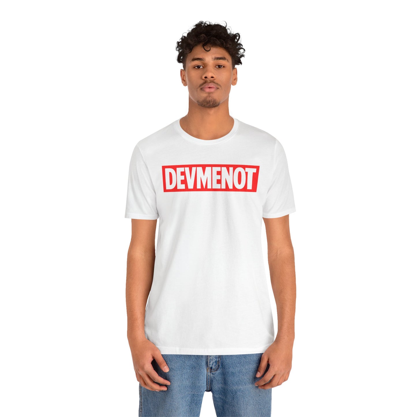DevMeNot Logo | Unisex Developer T-Shirt