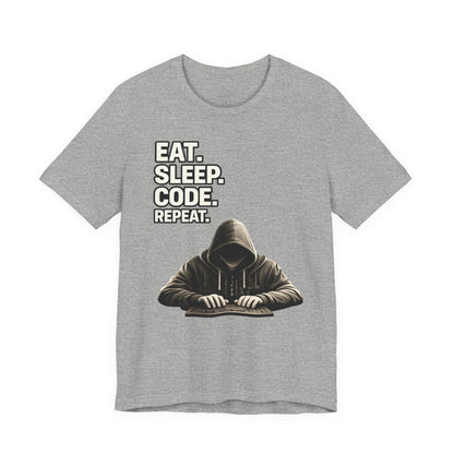Eat Sleep Code Repeat | Unisex Developer T-Shirt