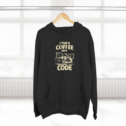 I Turn Coffee Into Code | Unisex Developer Hoodie