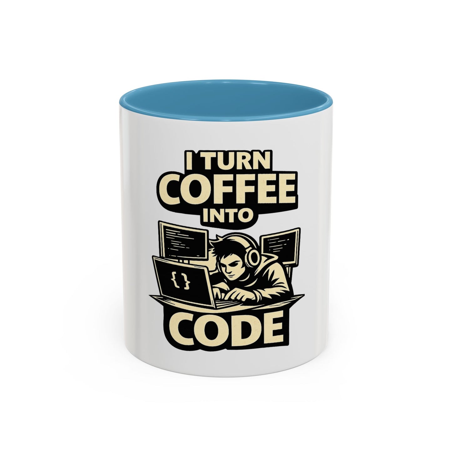 I Turn Coffee Into Code | Developer Coffee Mug
