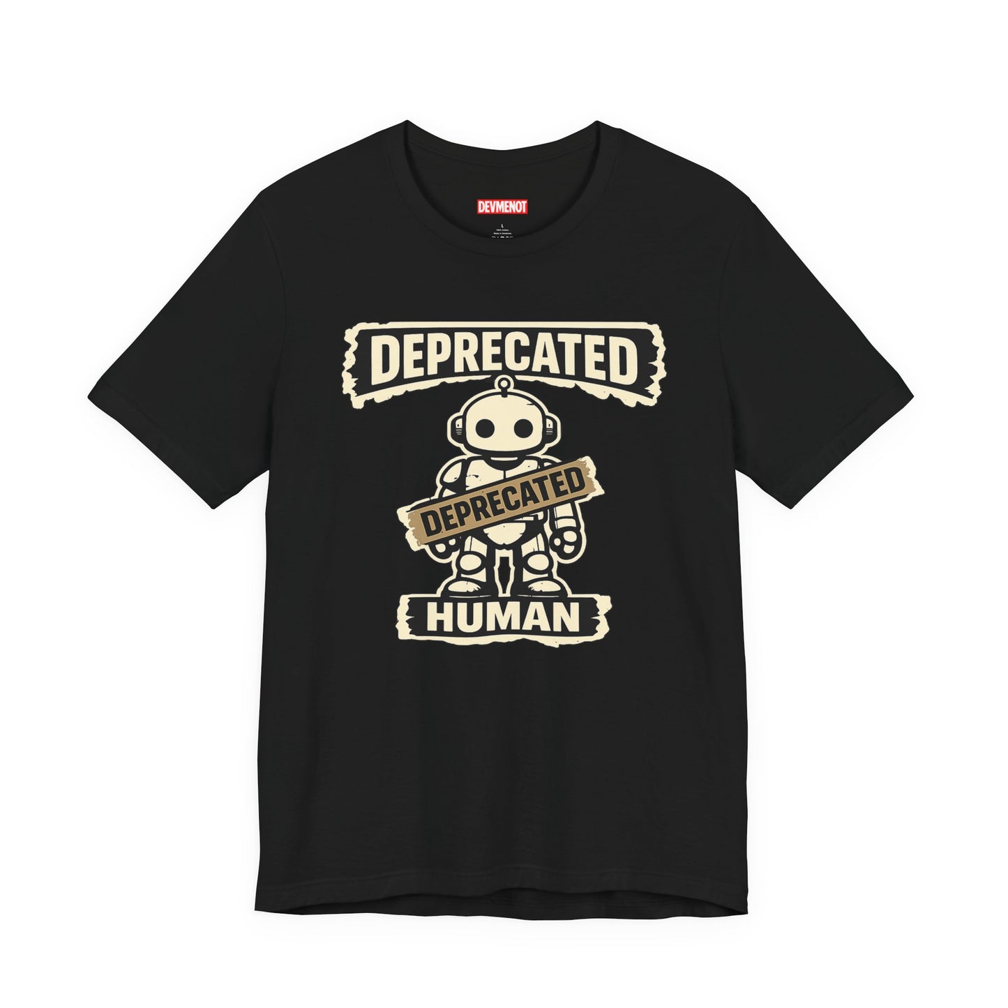 Deprecated Human, AI Era | Unisex Developer T-Shirt