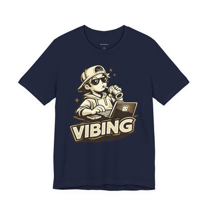 Vibing & Coding | Unisex Developer T-Shirt