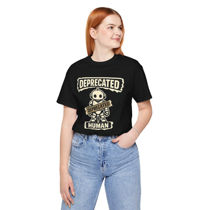 Deprecated Human, AI Era | Unisex Developer T-Shirt