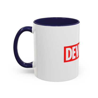 DevMeNot Logo | Developer Coffee Mug
