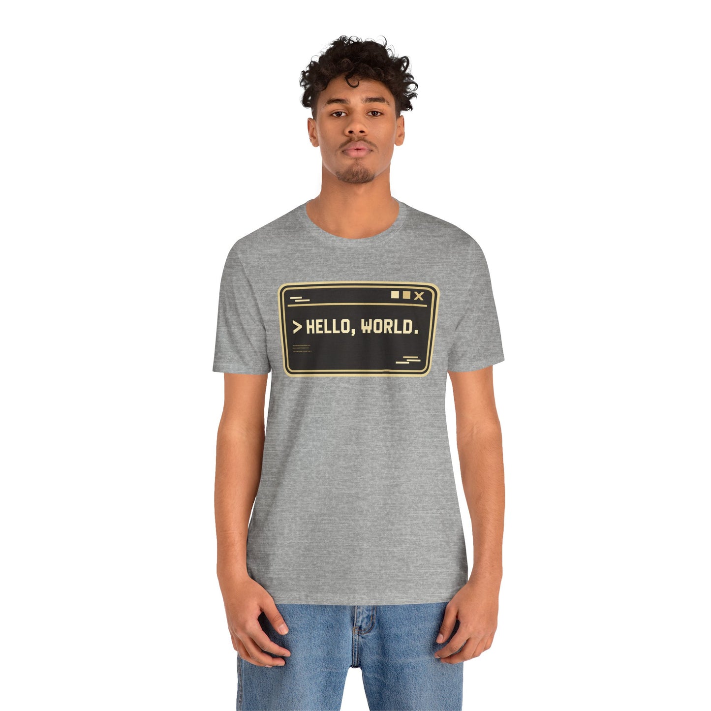 Hello World, Terminal | Unisex Developer T-Shirt