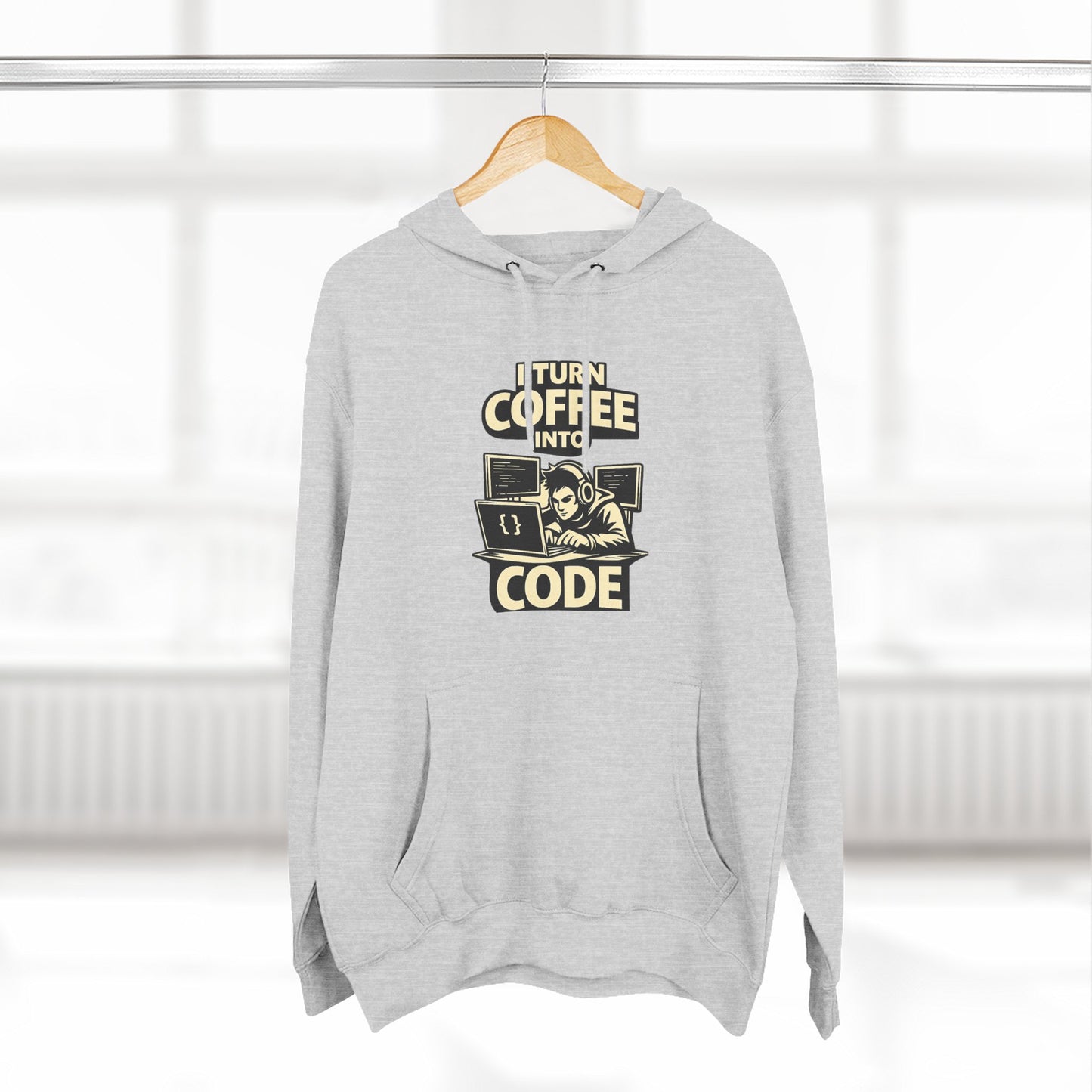 I Turn Coffee Into Code | Unisex Developer Hoodie