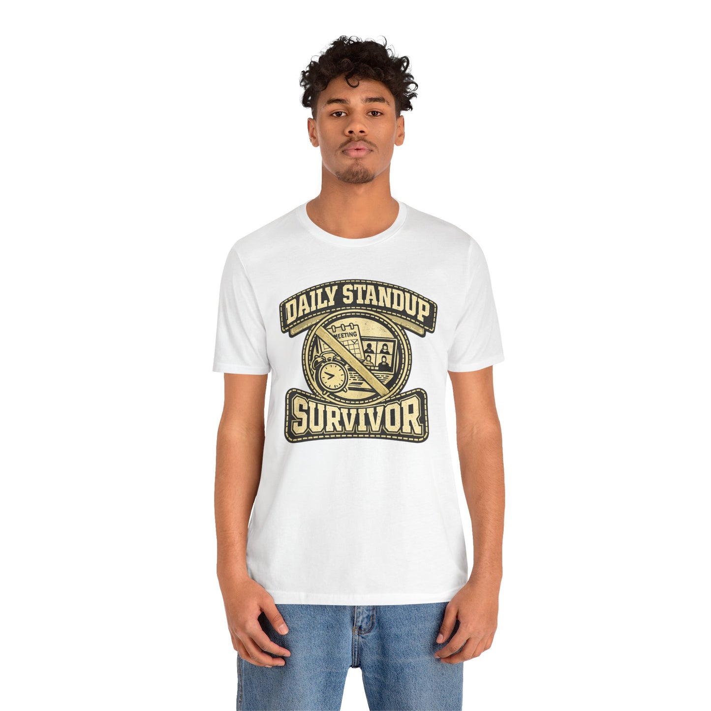 Daily Standup Survivor | Unisex Developer T-Shirt