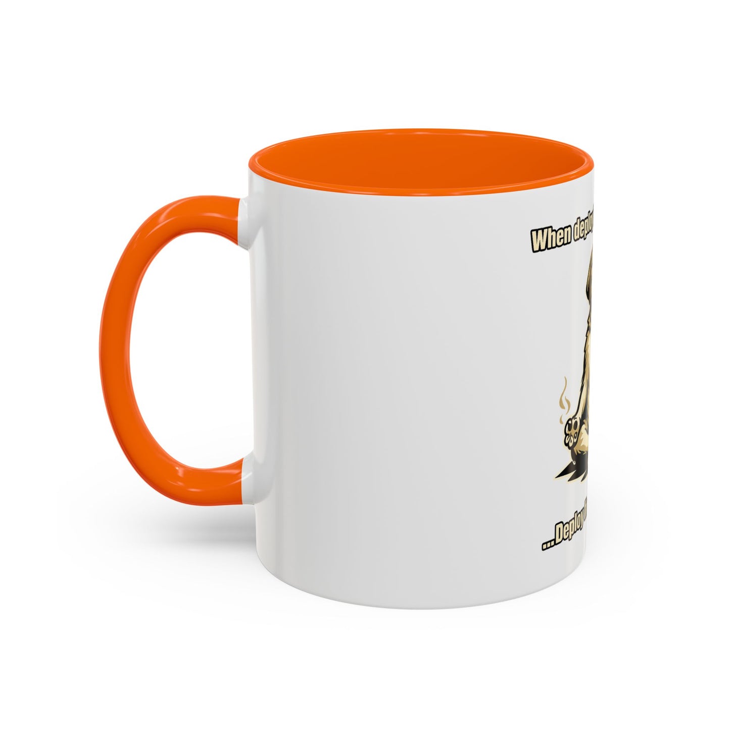 Deploy Fast, Pray Later | Developer Coffee Mug