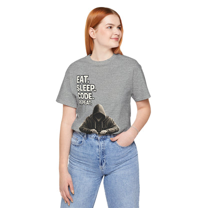 Eat Sleep Code Repeat | Unisex Developer T-Shirt