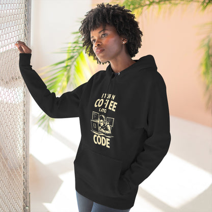 I Turn Coffee Into Code | Unisex Developer Hoodie