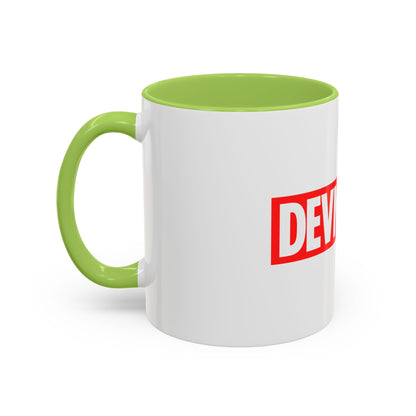 DevMeNot Logo | Developer Coffee Mug
