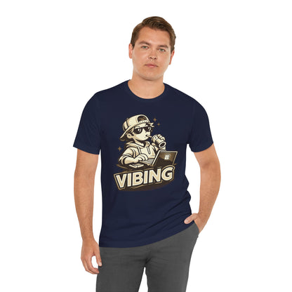 Vibing & Coding | Unisex Developer T-Shirt
