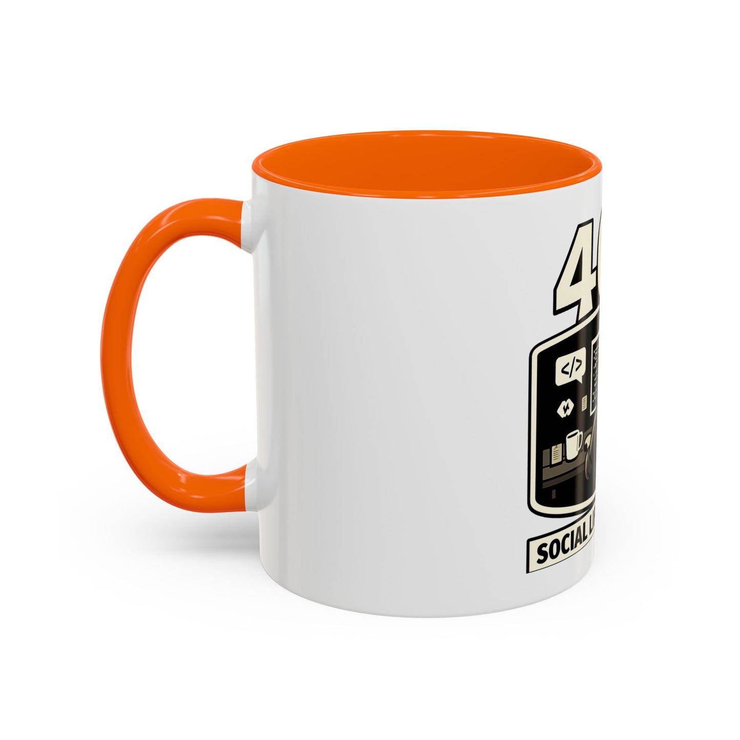 404 Social Life Not Found | Developer Coffee Mug