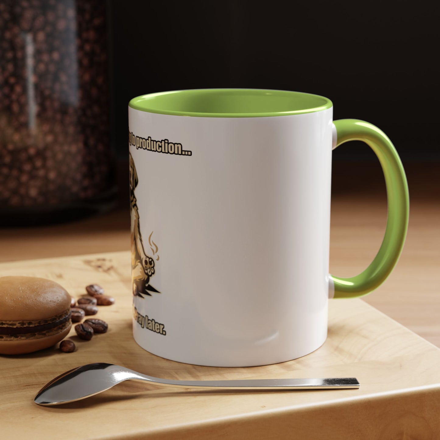 Deploy Fast, Pray Later | Developer Coffee Mug