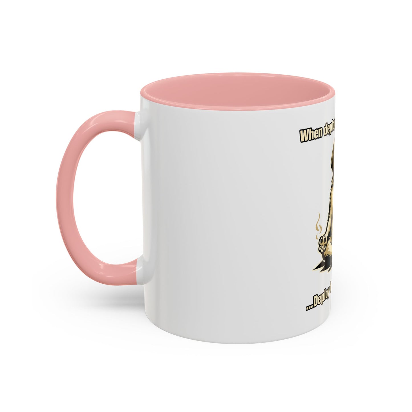 Deploy Fast, Pray Later | Developer Coffee Mug