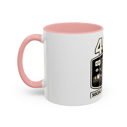 404 Social Life Not Found | Developer Coffee Mug