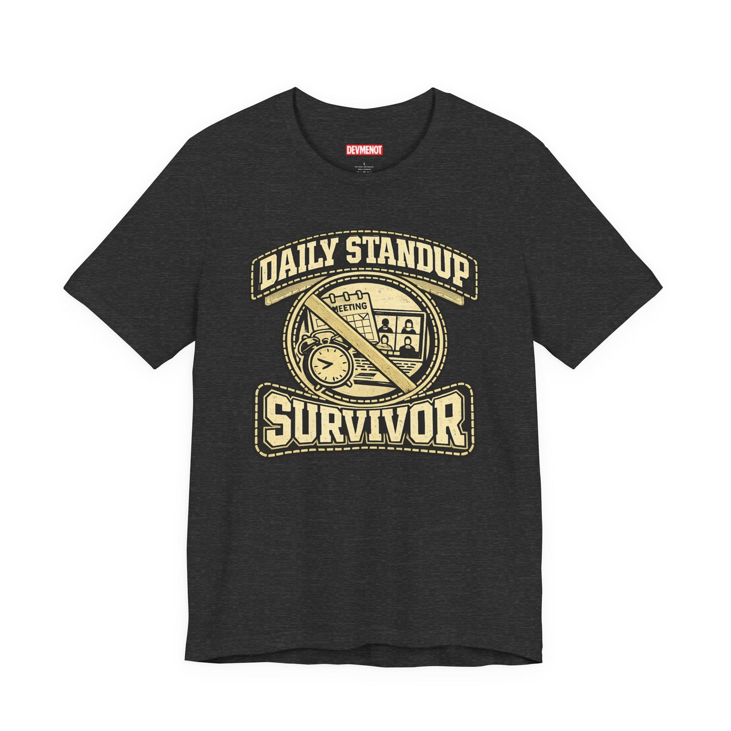 Daily Standup Survivor | Unisex Developer T-Shirt