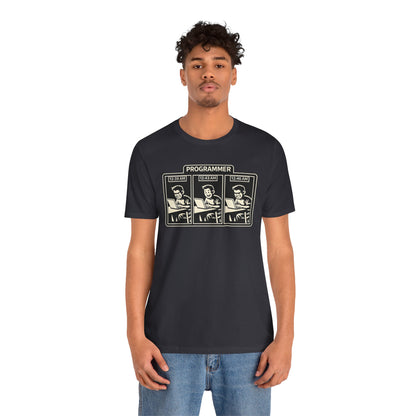 Programmer Timeline, Late Night Coding | Unisex Developer T-Shirt