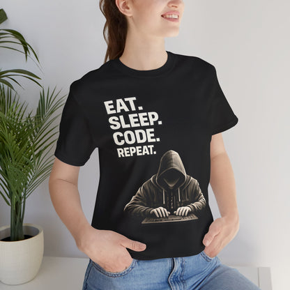 Eat Sleep Code Repeat | Unisex Developer T-Shirt