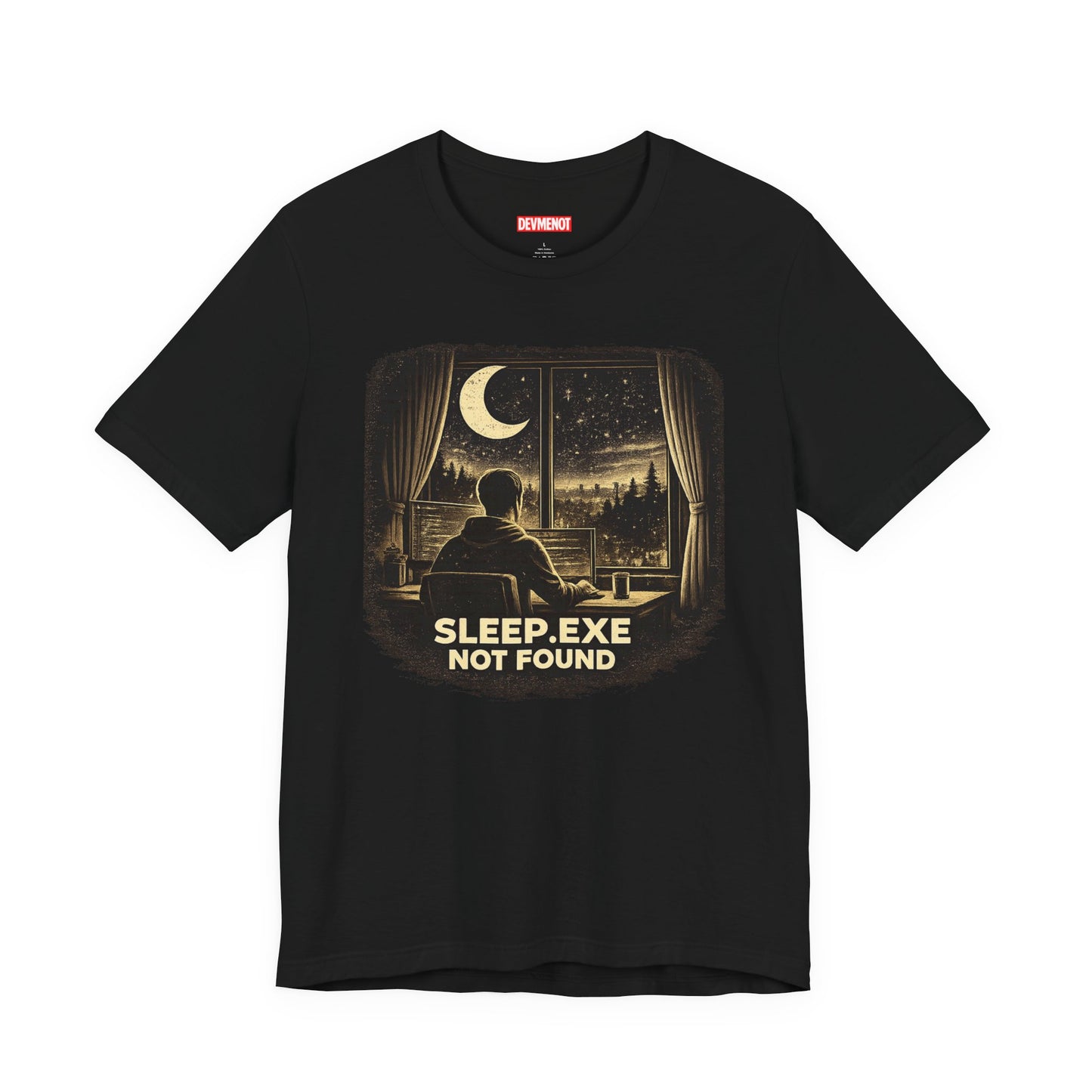 Sleep.exe Not Found | Unisex Developer T-Shirt