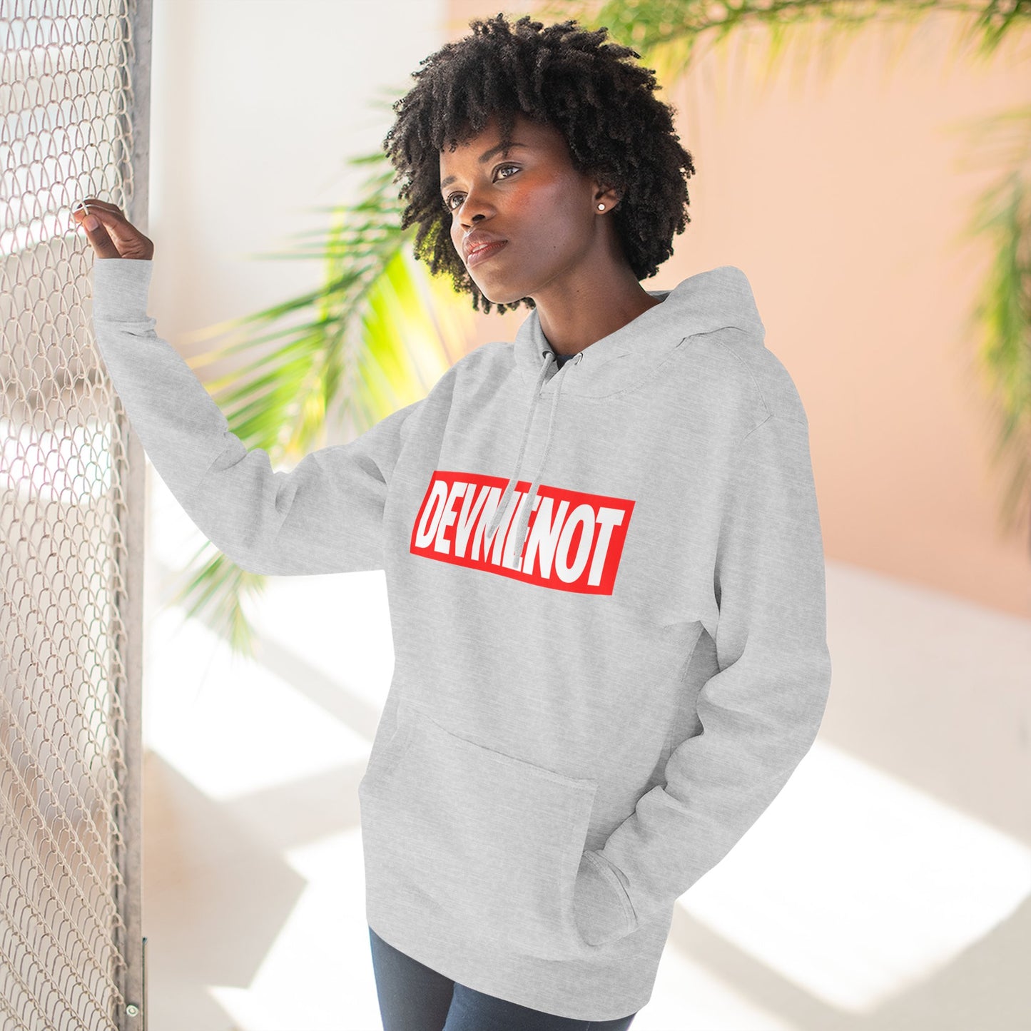 DevMeNot Logo | Unisex Developer Hoodie